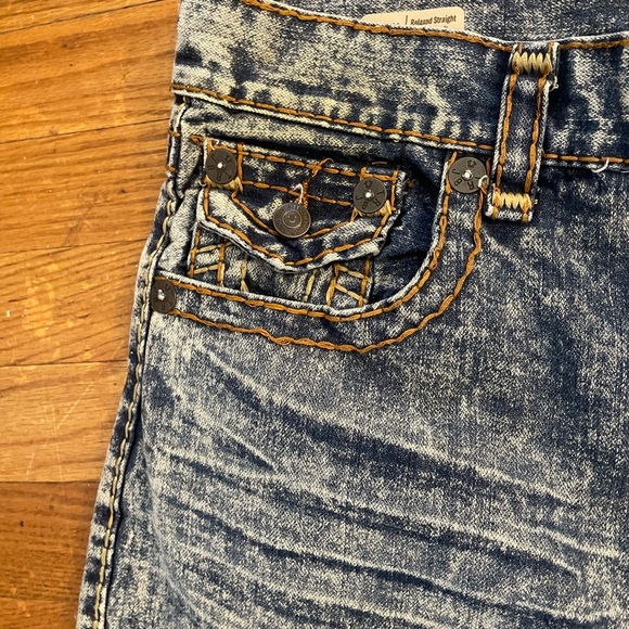 MAKE OFFER True Religion Mens Relaxed Straight Leg Jeans NWT - Picture 4 of 9